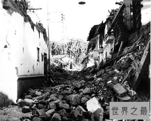 世界十大地震，智利最强大地震（里氏9.5级）