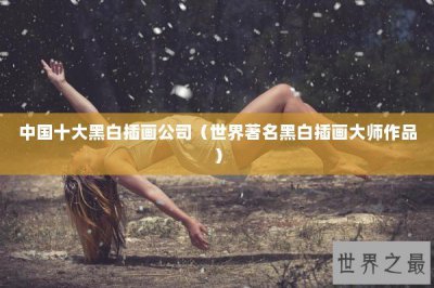 ​中国十大黑白插画公司（世界著名黑白插画大师作品）