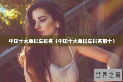 ​中国十大单排车排名（中国十大单排车排名前十）