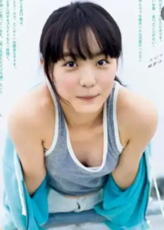 日本透明感美少女驹井莲，无滤镜素颜也美翻天！
