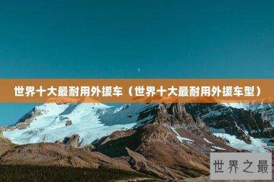 ​世界十大最耐用外援车（世界十大最耐用外援车型）
