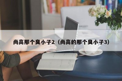 ​尚高那个臭小子2（尚高的那个臭小子3）