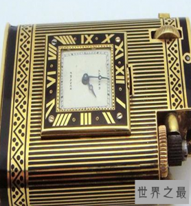 ​世界最贵打火机， Zippo排行第五。