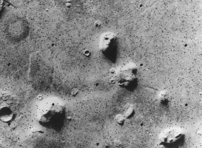 火星人面