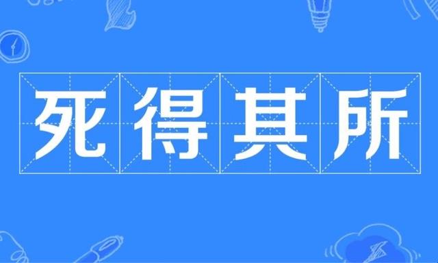 生活死得其所的所是什么意思  1