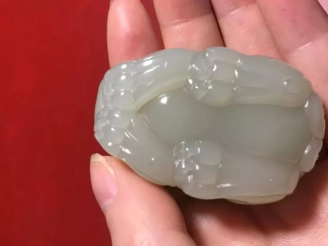 生活和田玉的各种手把件(收藏和田玉手把件)  6