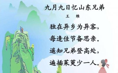 ​遥知兄弟登高处下一句是什么