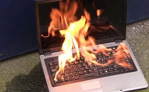 生活电脑着火正确的灭火方法是什么  1