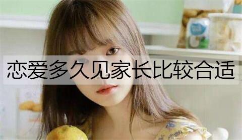 恋爱多久见家长比较合适2