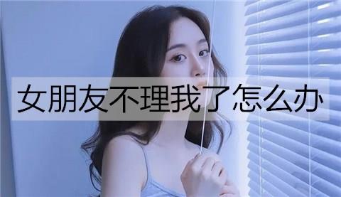 女朋友不理我了怎么办1