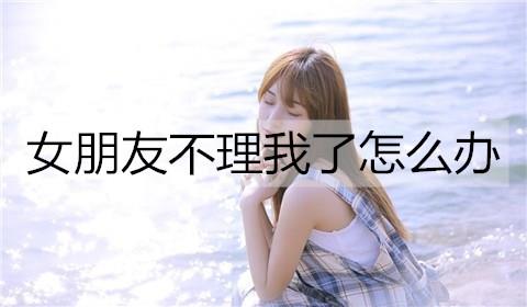 女朋友不理我了怎么办3