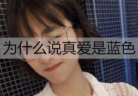 为什么说真爱是蓝色3