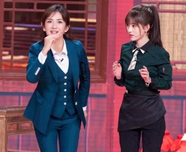 37岁谢娜与24岁的她演小品，13岁的年龄差，只凭一点就看出