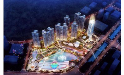 ​金城江在建最大商业综合体附近，河池市挂牌出让两宗商住用地