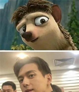 李现撞脸二次元动漫人物，网友：无处不在的gun神！